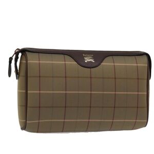 Vintage Burberrys Nova Check Clutch #90